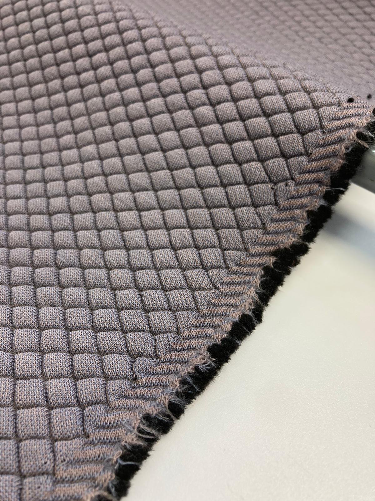 Designed by Kvadrat Febrik Mosaic 2 a knitted three-dimensional upholstery textile - Modern Upholstery