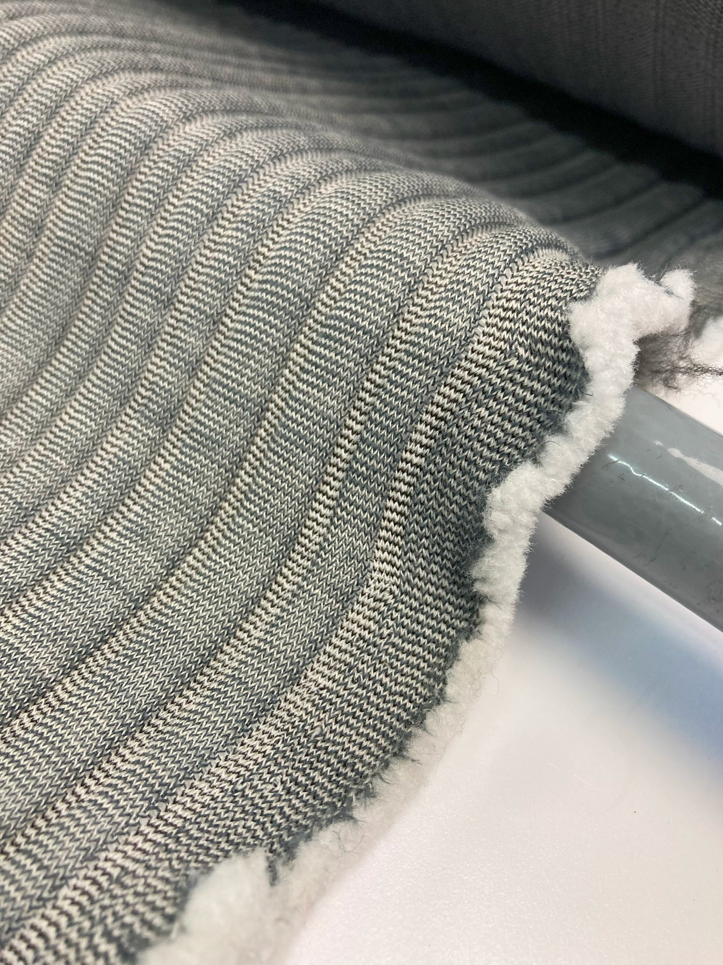 Kvadrat Febrik Husk by Marc Thorpe striped upholstery fabric - Modern Upholstery