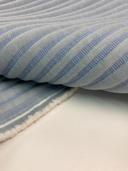 Kvadrat Febrik Husk by Marc Thorpe striped upholstery fabric - Modern Upholstery