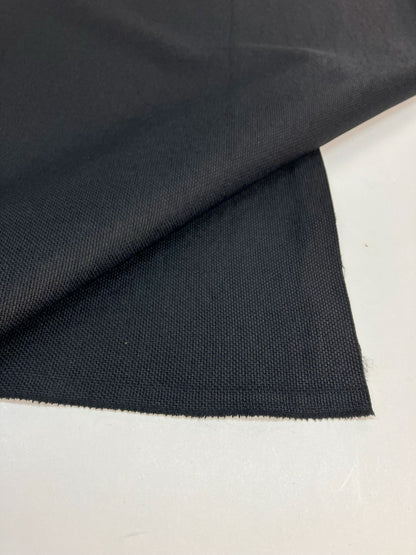 Fidivi King L 8033 Black Italian upholstery fabric - Modern Upholstery