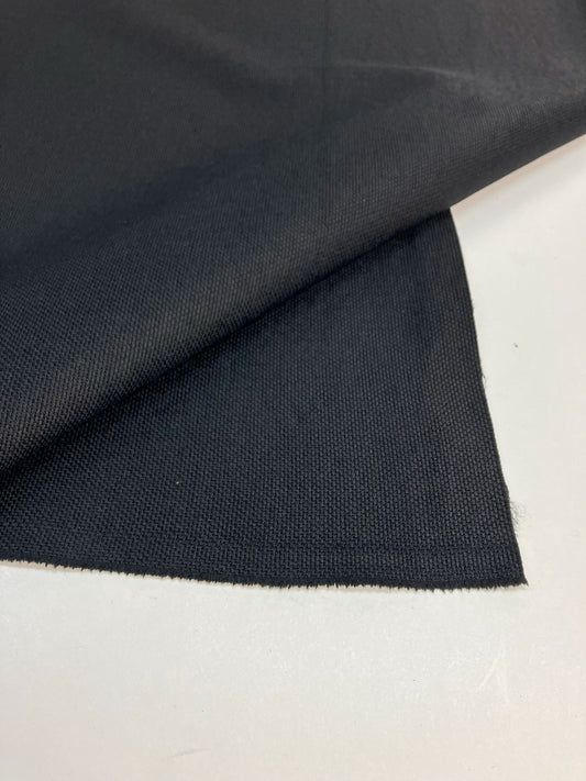 Fidivi King L 8033 Black Italian upholstery fabric - Modern Upholstery