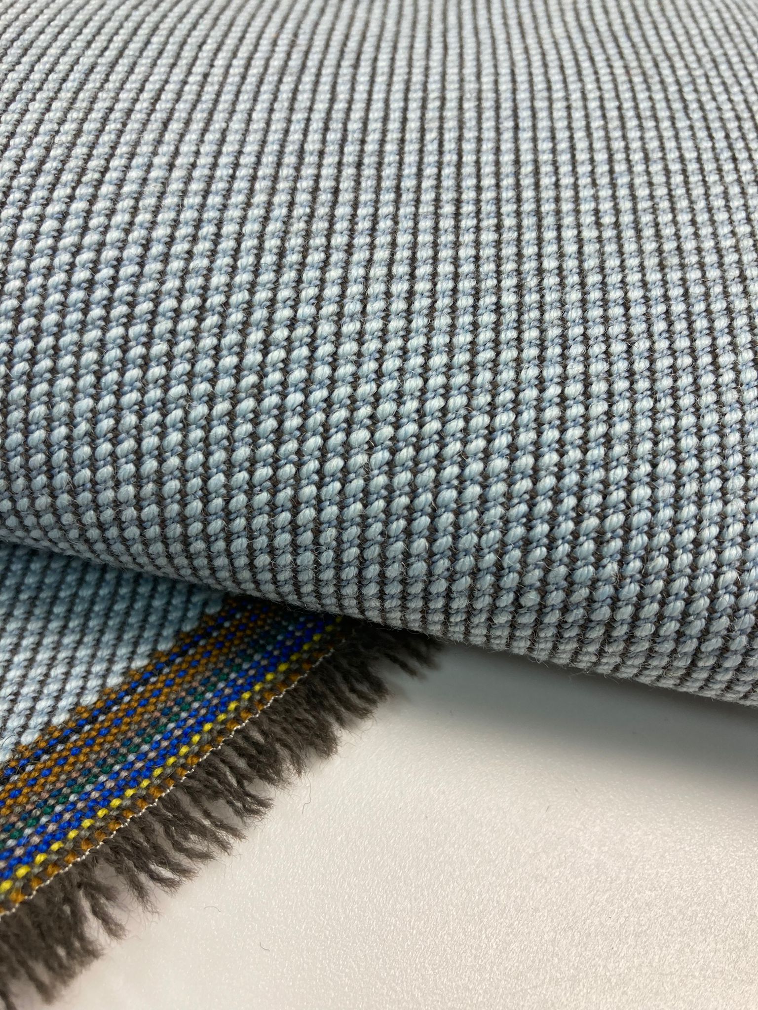 Kvadrat SteelCut Trio 3 by Frans Dijkmeijer | Giulio Ridolfo wool upholstery fabric - Modern Upholstery